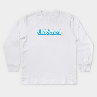 Old School Kids Long Sleeve T-Shirt